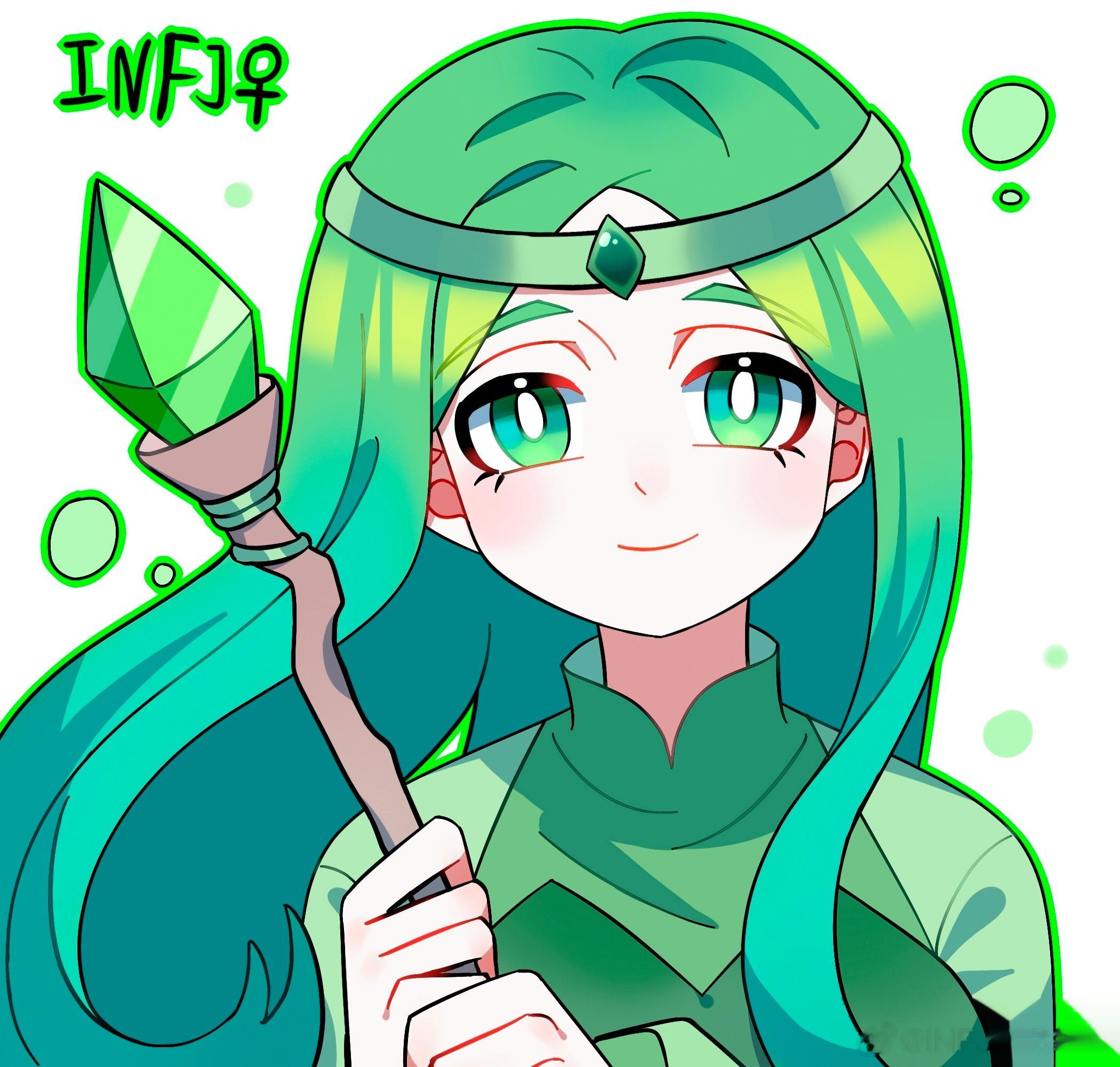 INFJ14800｜分享投稿，一张女版#infj##mbti# ​​​