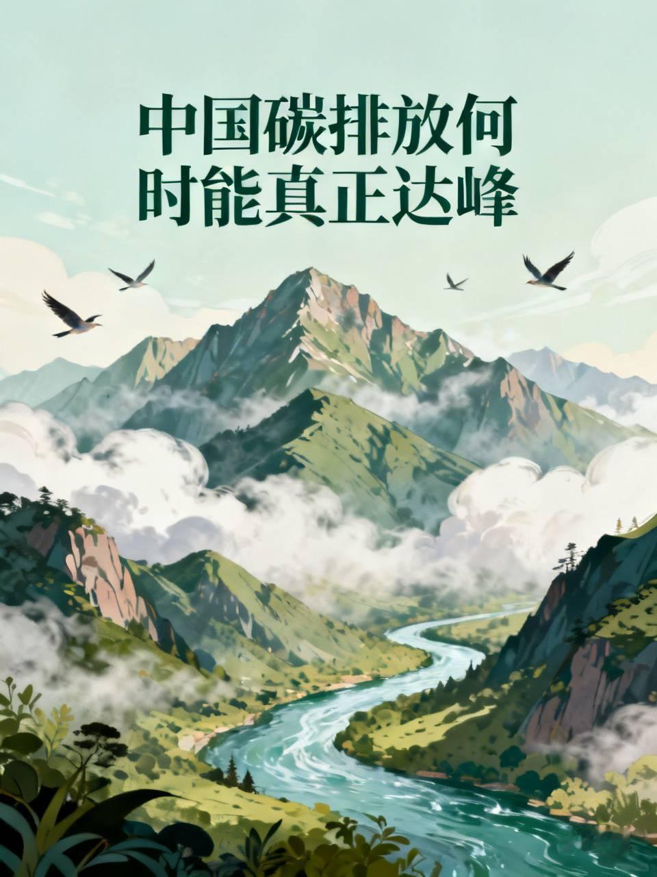 关于中国碳排放何时真正达峰，目前并没有一个官方的最终确认日期，但根据最新政策和数
