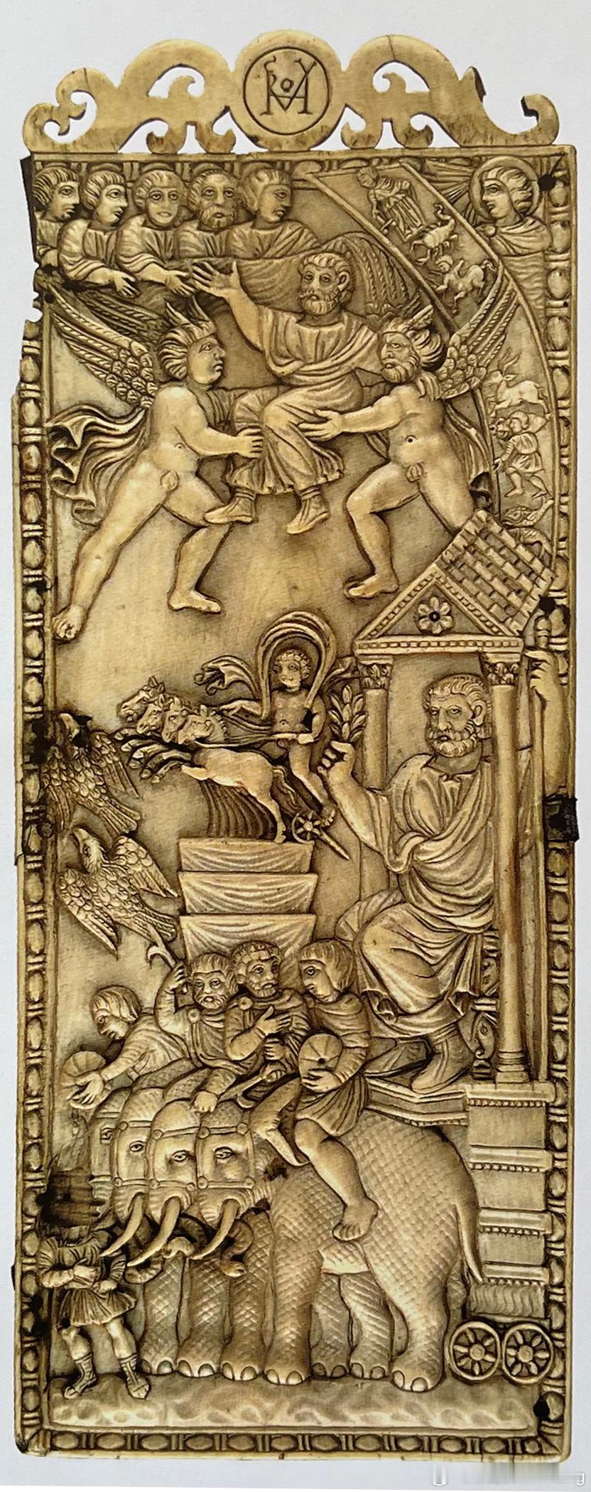 中世纪早期艺术  Early Medieval Art   赛马奇的双联画 Th