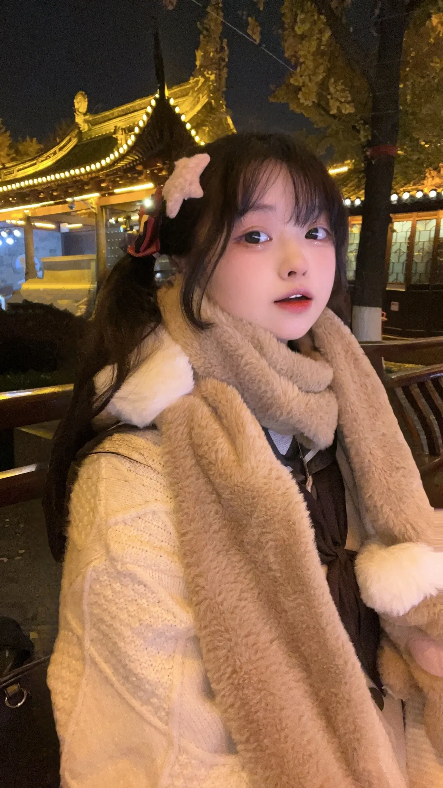 冬天。