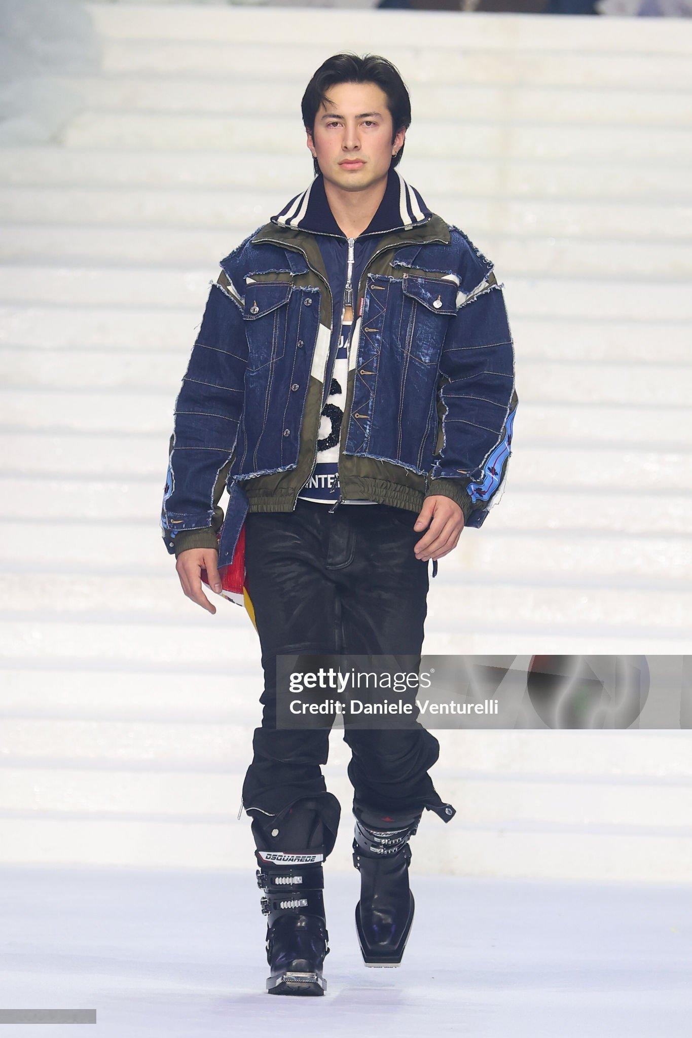 Hudson Williams ｜ 男装周 米兰男装周如众星捧月般登台 Dsqu