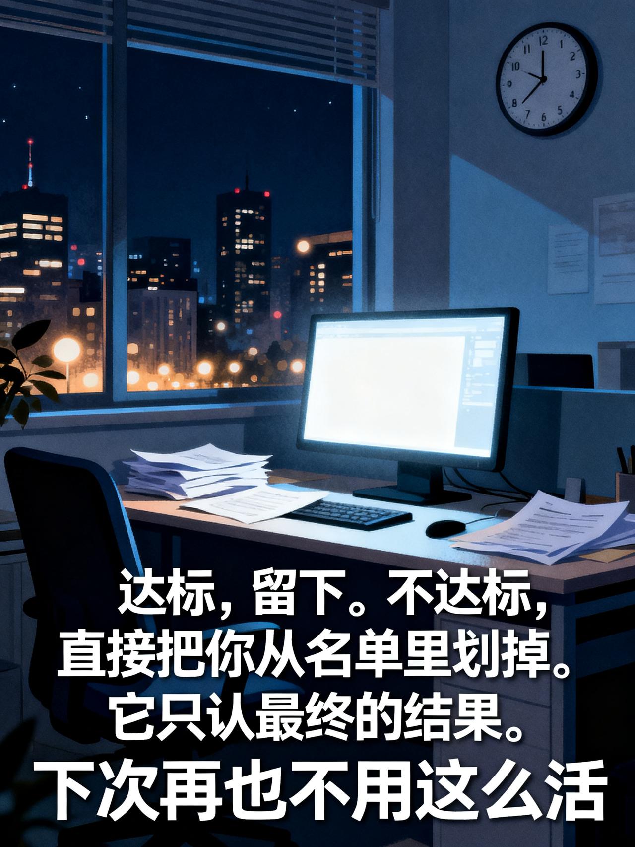 职场最残酷的KPI，不是数字，是你必须完成一个固定数字，才算“合格”，才算“还有