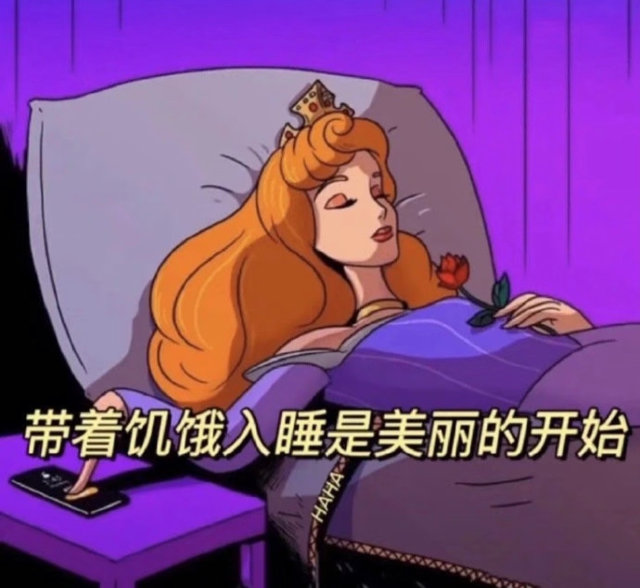 建议不要带着饥饿感入睡，可恶，之前不是说带着饥饿感入睡，是成为美女的开始嘛[柯基