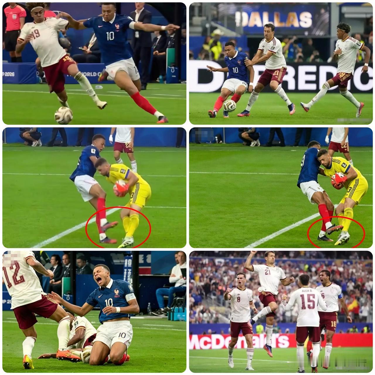 0-2落败！
全方位受限，
法国不敌西班牙止步半决赛…
 
2026世界杯半决赛
