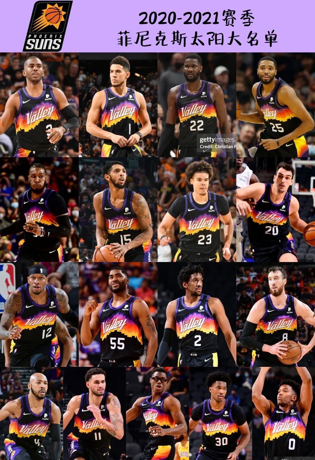 [经典NBA]2020-2021赛季菲尼克斯太阳队
2020-2021赛季是菲尼