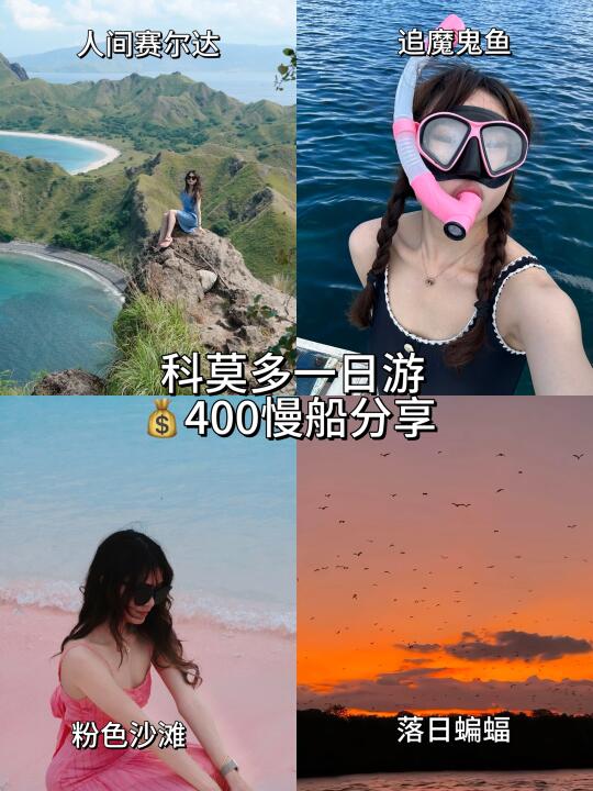 🇮🇩印尼科莫多一日游慢船人均💰400攻略
