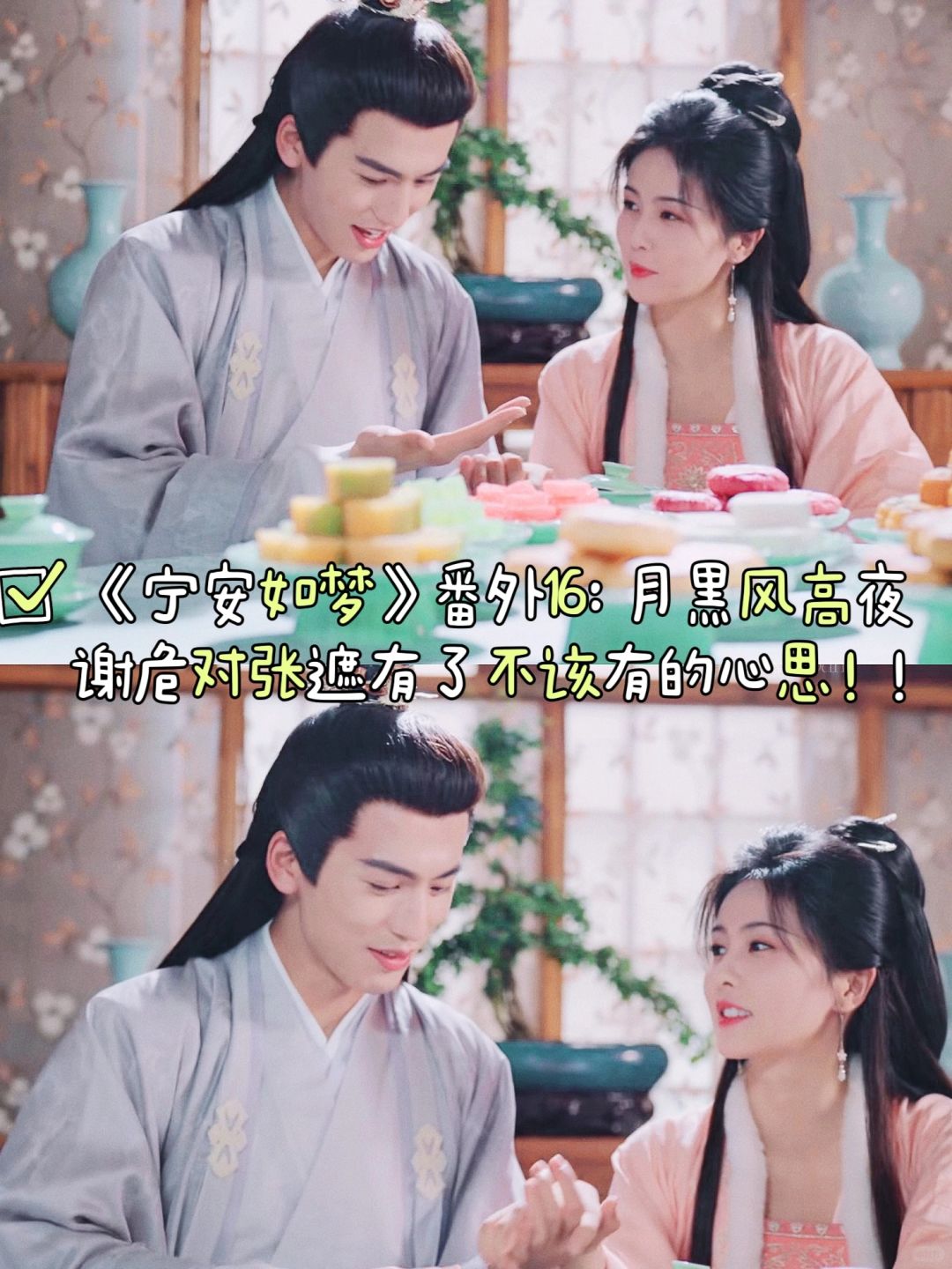 《宁安如梦》番外16：谢危对张遮的心思！