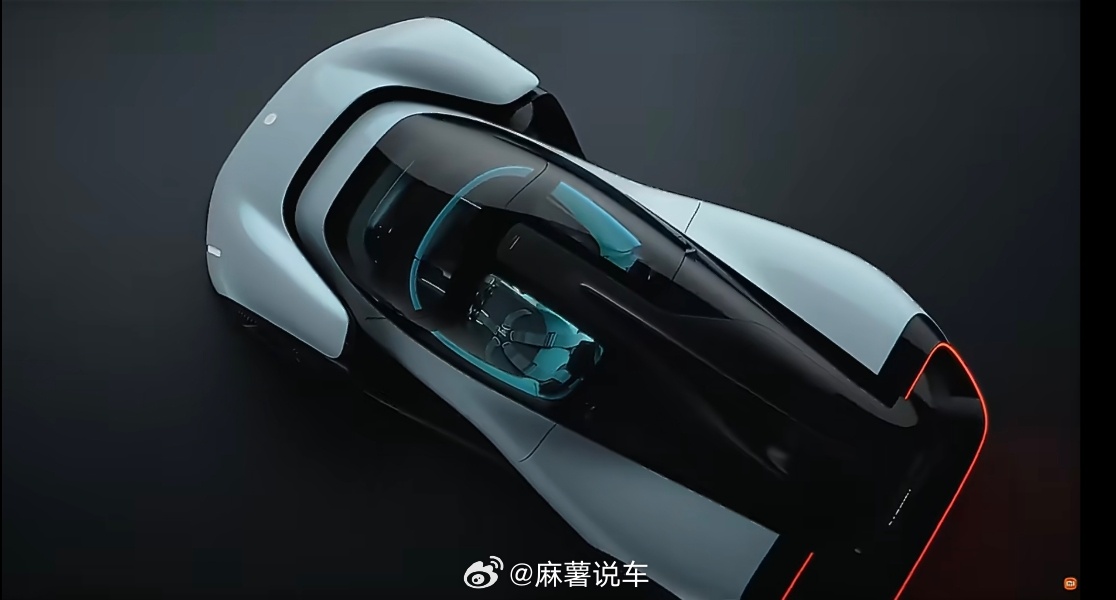 小米超跑好帅小米Vision GT最值钱的不是外观，而是那张VGT入场券。未来感