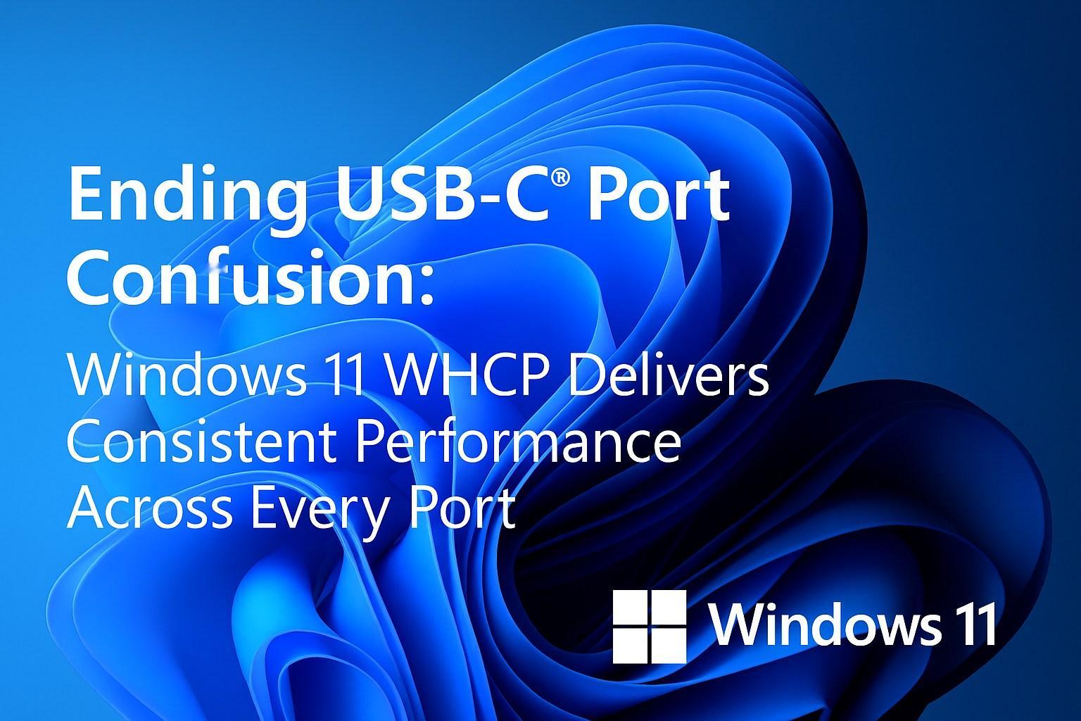 一台设备的多个 USB-C 接口承载着不同的功能用途，为了统一 USB-C 接口