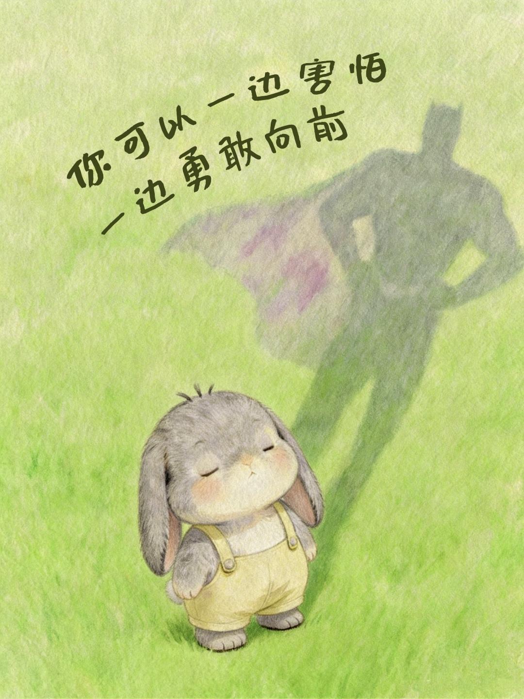 真的被这段话治愈了！
很多人误以为，
勇敢就是彻底消灭恐惧。
	
其实不是的，勇