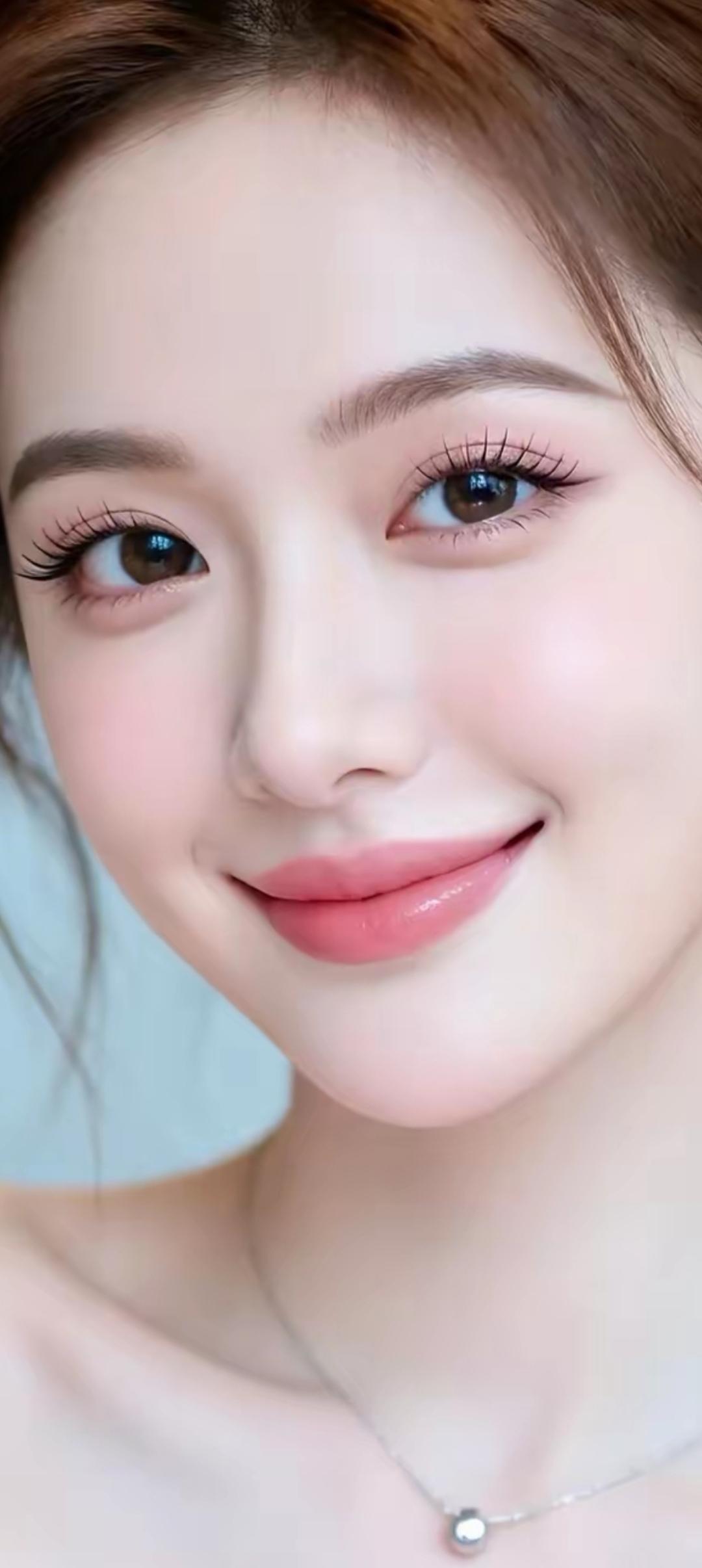 甜美笑容，元气满满，少女心爆棚！😊✨