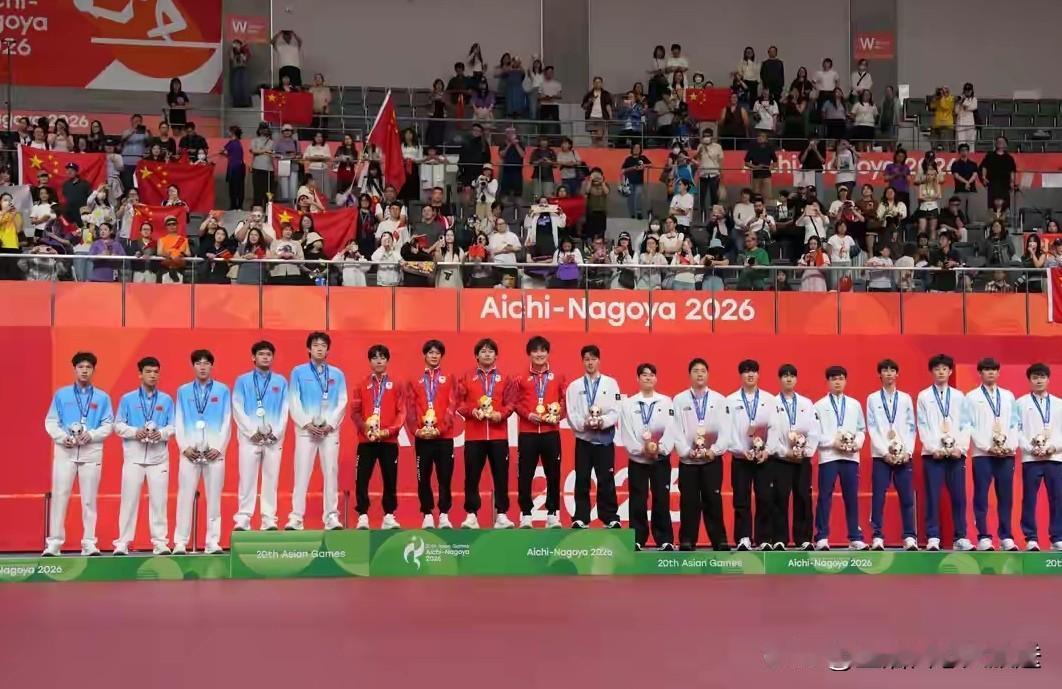 亚运会悲喜一夜，乒乓球团体赛，八枚奖牌/全部落位，已决出2金

1，🇨🇳中国