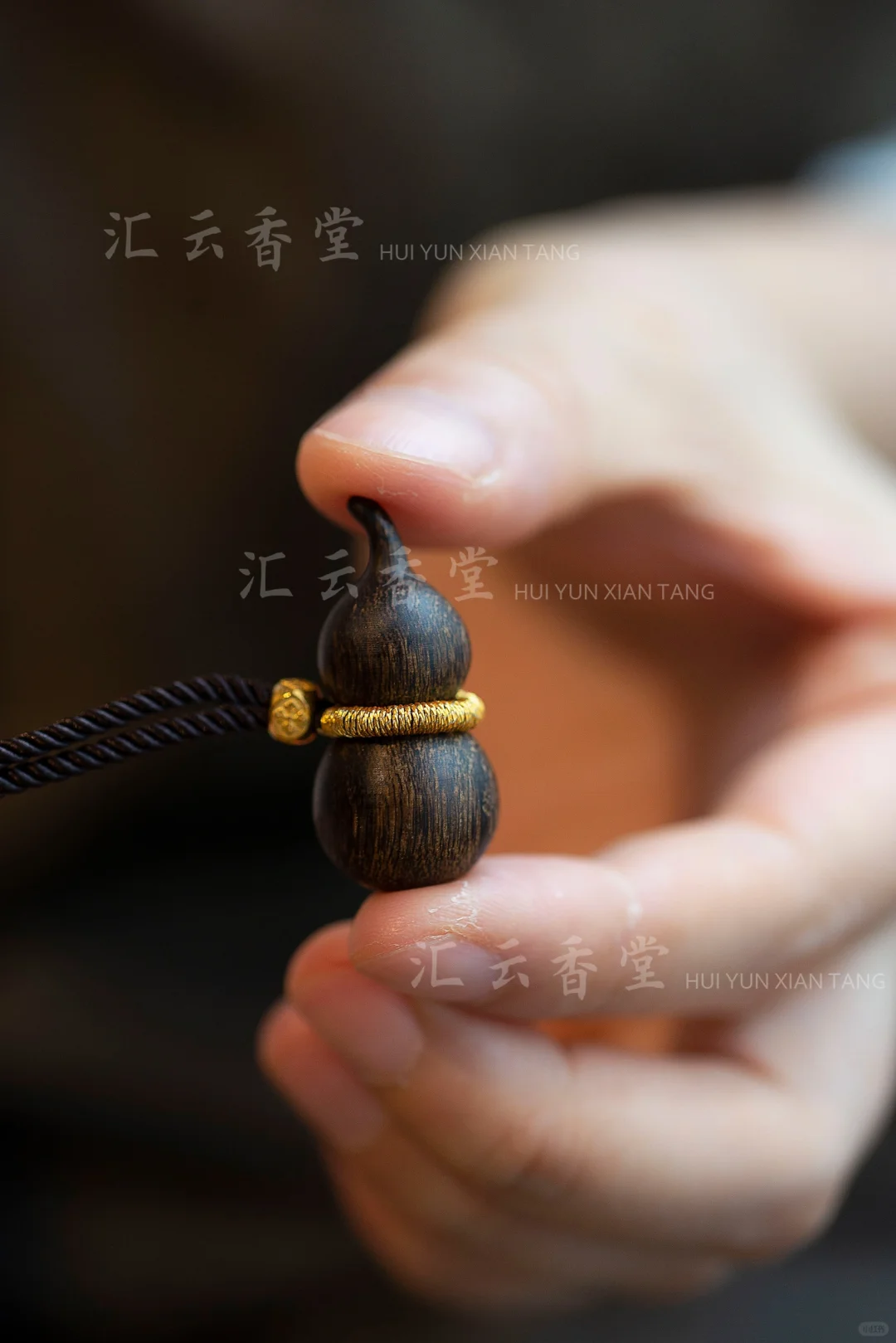 王嘉尔同款|沉香福禄葫芦吊坠