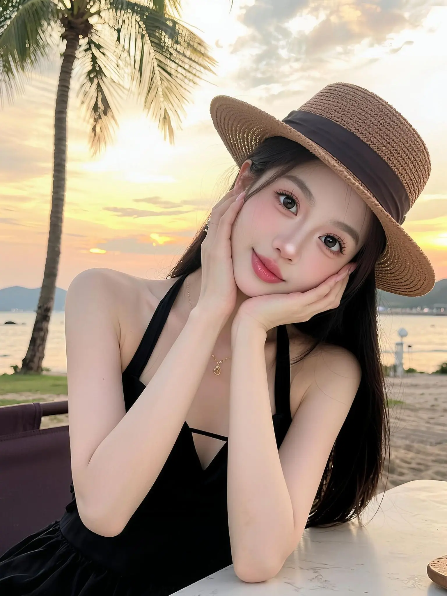 AI海滨氛围感写真 度假穿搭 写真风格 玩法合伙人计划