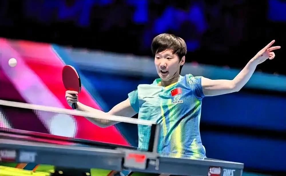 王曼昱在本届世界杯上的正手技术有哪些突破？

王曼昱在本届世界杯的正手技术，真正