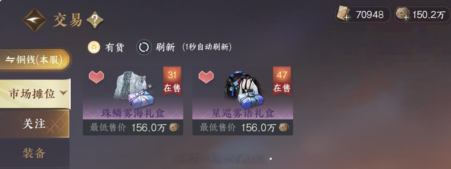 上线就是盯着看 