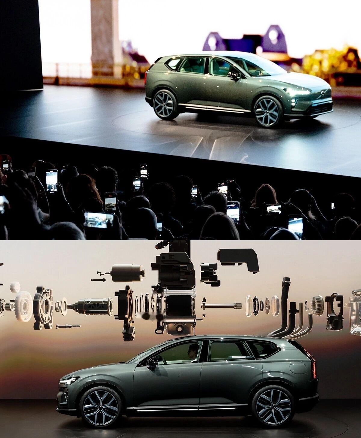 沃尔沃EX60：充电10分，续航340公里沃尔沃在1月21日发布全新纯电SUV 