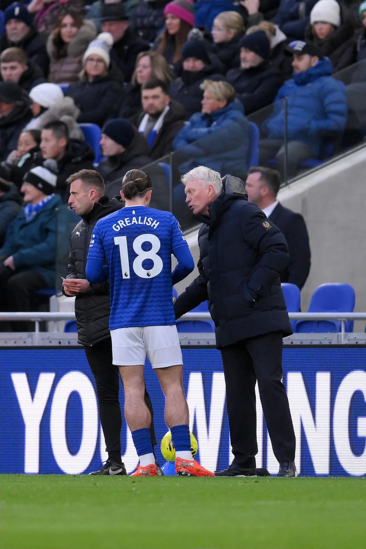 【格拉利什赛季报销】1月18日，格拉利什在埃弗顿客场1-0击败维拉一战中受伤，经