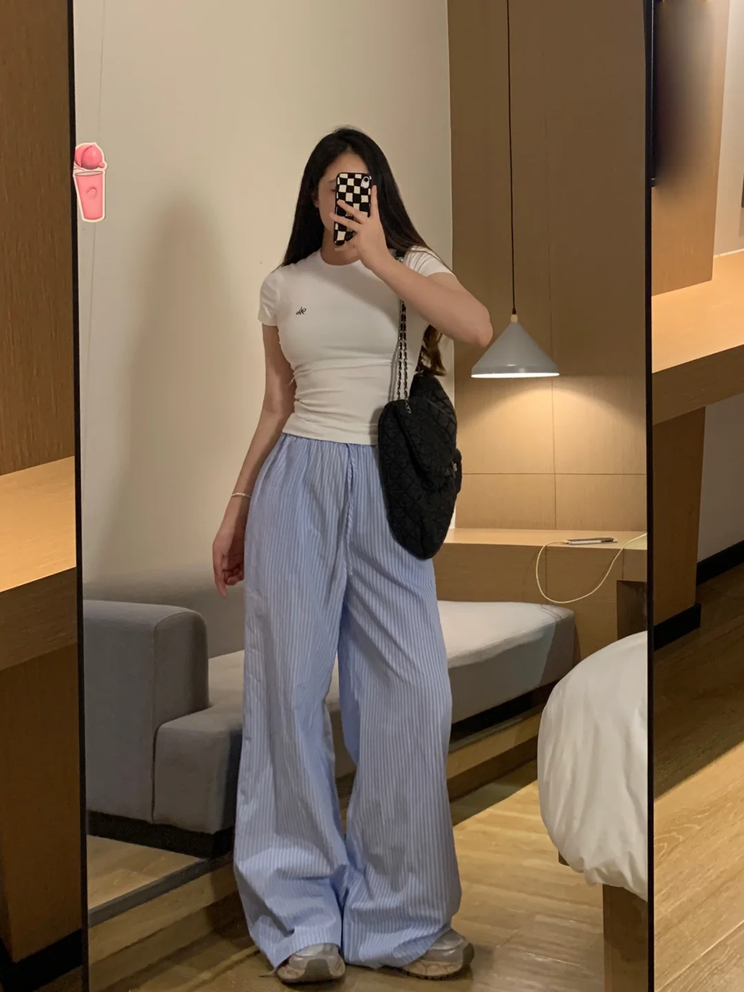 163|115斤 微胖不费力look 基础款不会错！