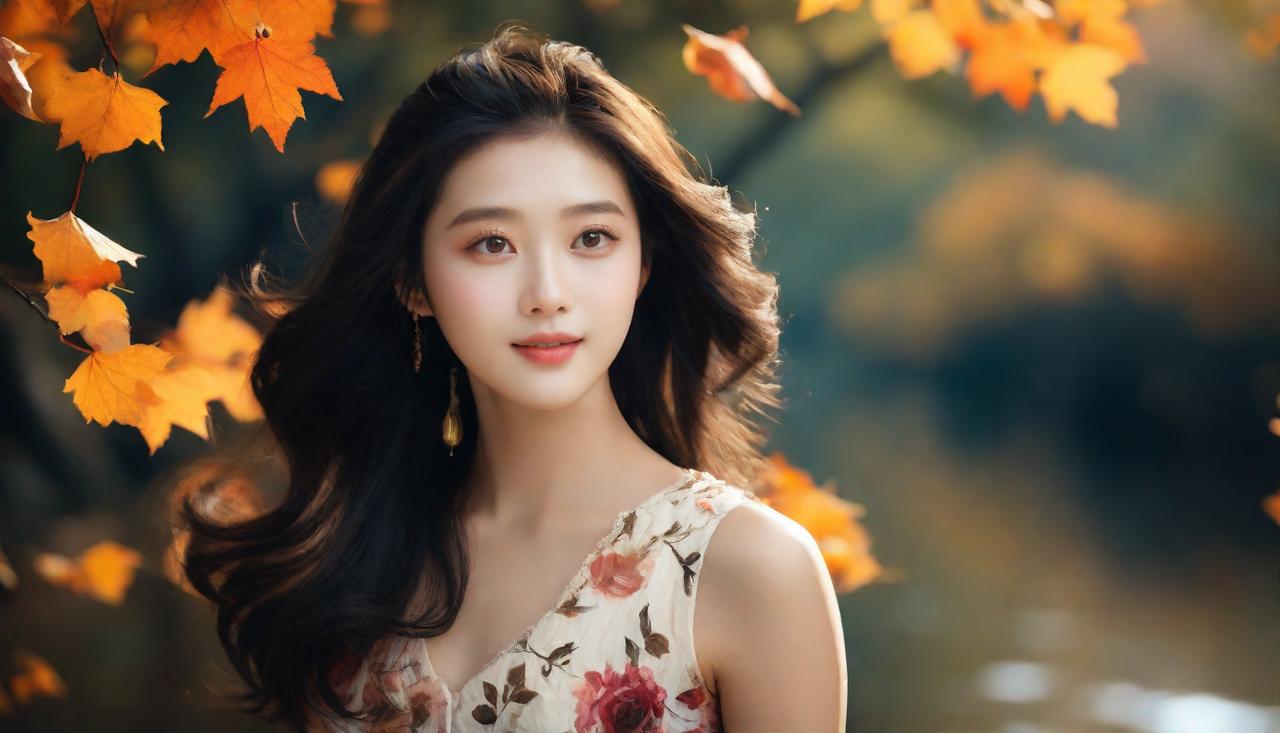 秋风，那缕带着几分凉意与深情的画笔，悄然在天地间铺开了一幅幅金黄色的画卷。每一片