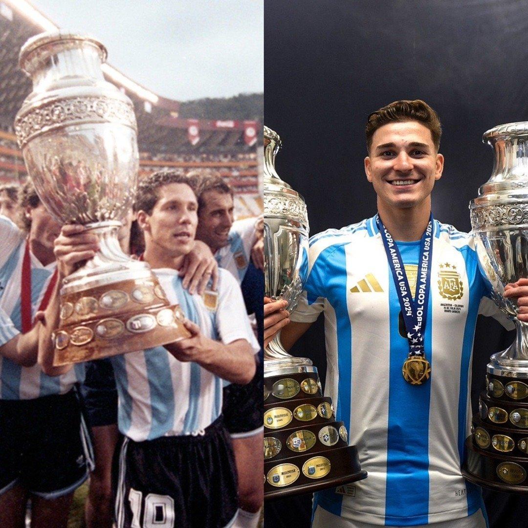 西蒙尼谈小蜘蛛🎙️：“朱利安·阿尔瓦雷斯的所有特征都与马德里竞技的DNA一致。