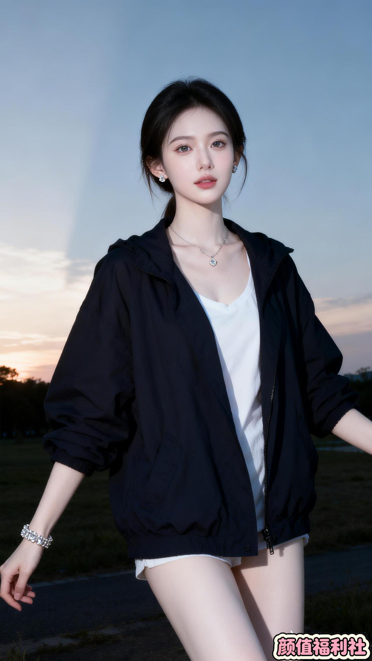 纯欲风少女写真辣妹穿搭分享一组精美穿搭，你喜欢吗？甜学妹你心中的美女是什么样子