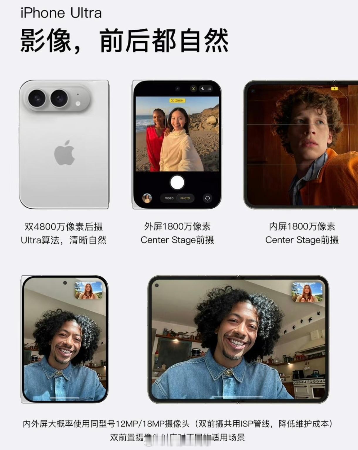 首款折叠iPhone苹果的折叠屏从开始传到这回真的要发布已经有好多年了到现在大家