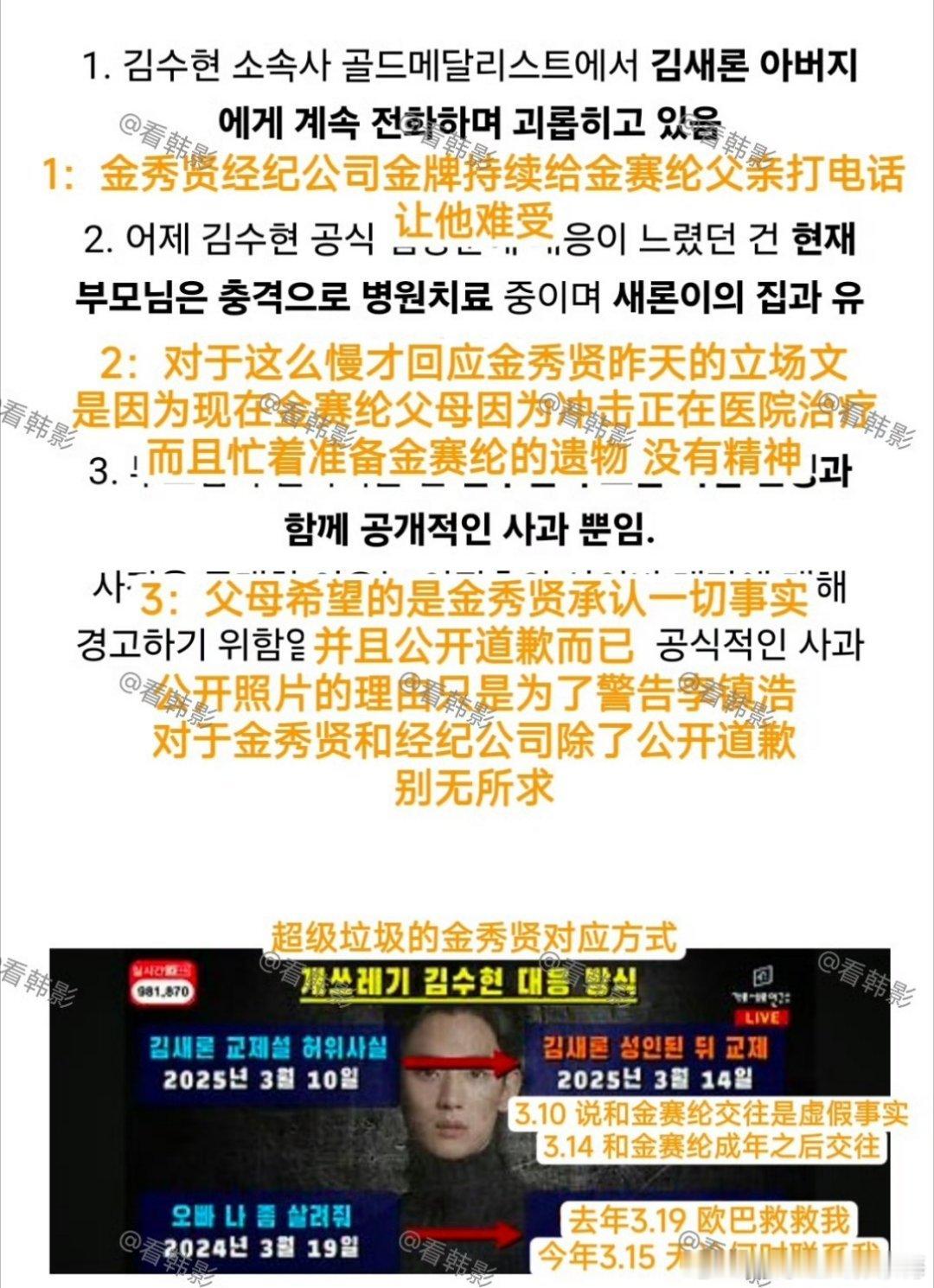 金赛纶父母住院 金赛纶父母因冲击在医院治疗，才会回应这么慢，而且还忙着准备金赛纶