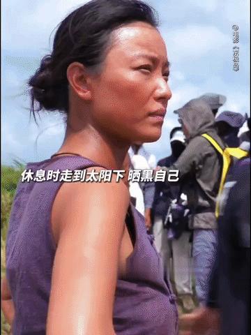 只有女生才知道倪妮的牺牲有多大吧！晒伤后的皮肤老化真的很难恢复的！倪妮就这样生生