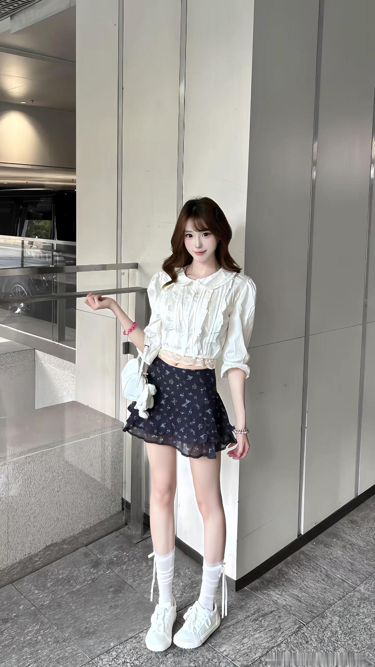 看你眼睛 有幸福的倒影夏日ootd