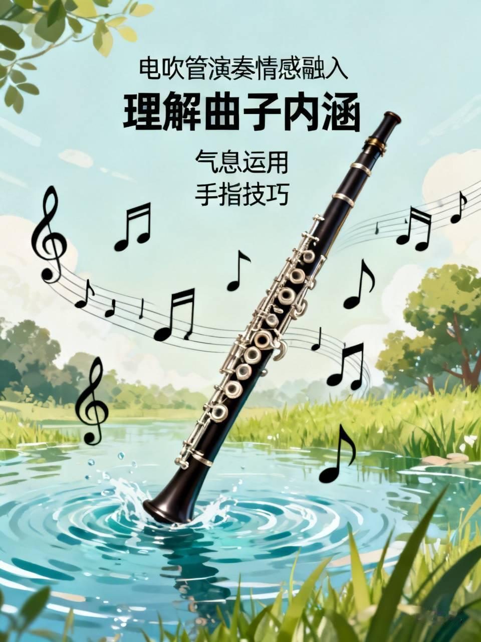 电吹管演奏想融入情感，得先理解曲子内涵。就拿《故乡的原风景》来说，它充满对故乡的