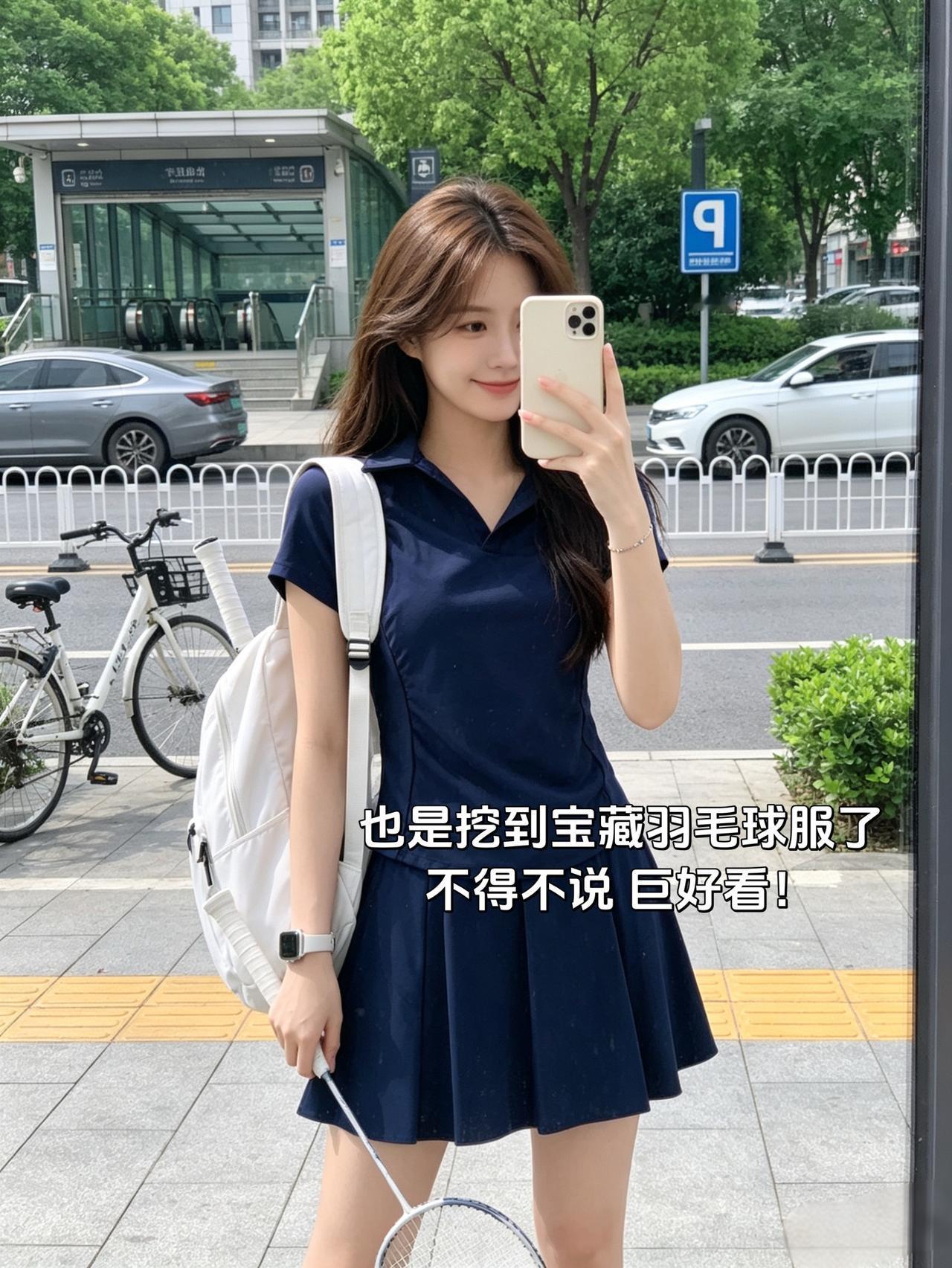 也是挖到宝藏羽毛球服了
不得不说 巨好看！