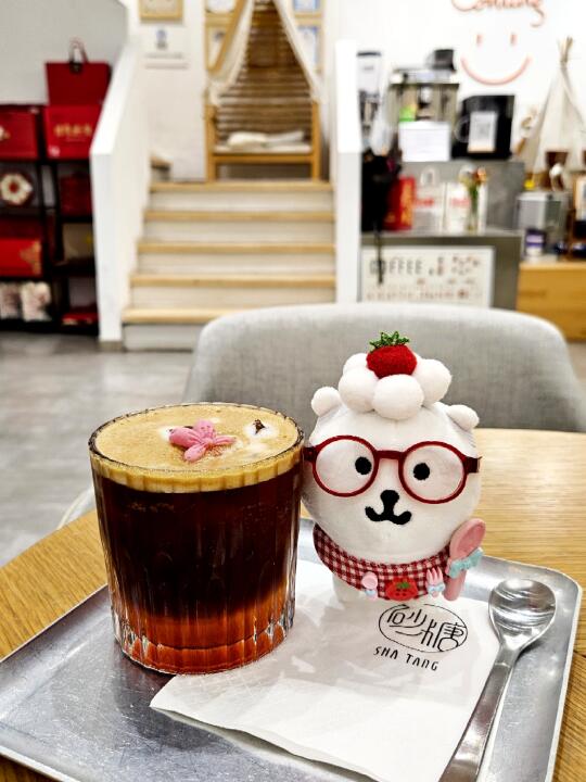熊，喝咖啡☕