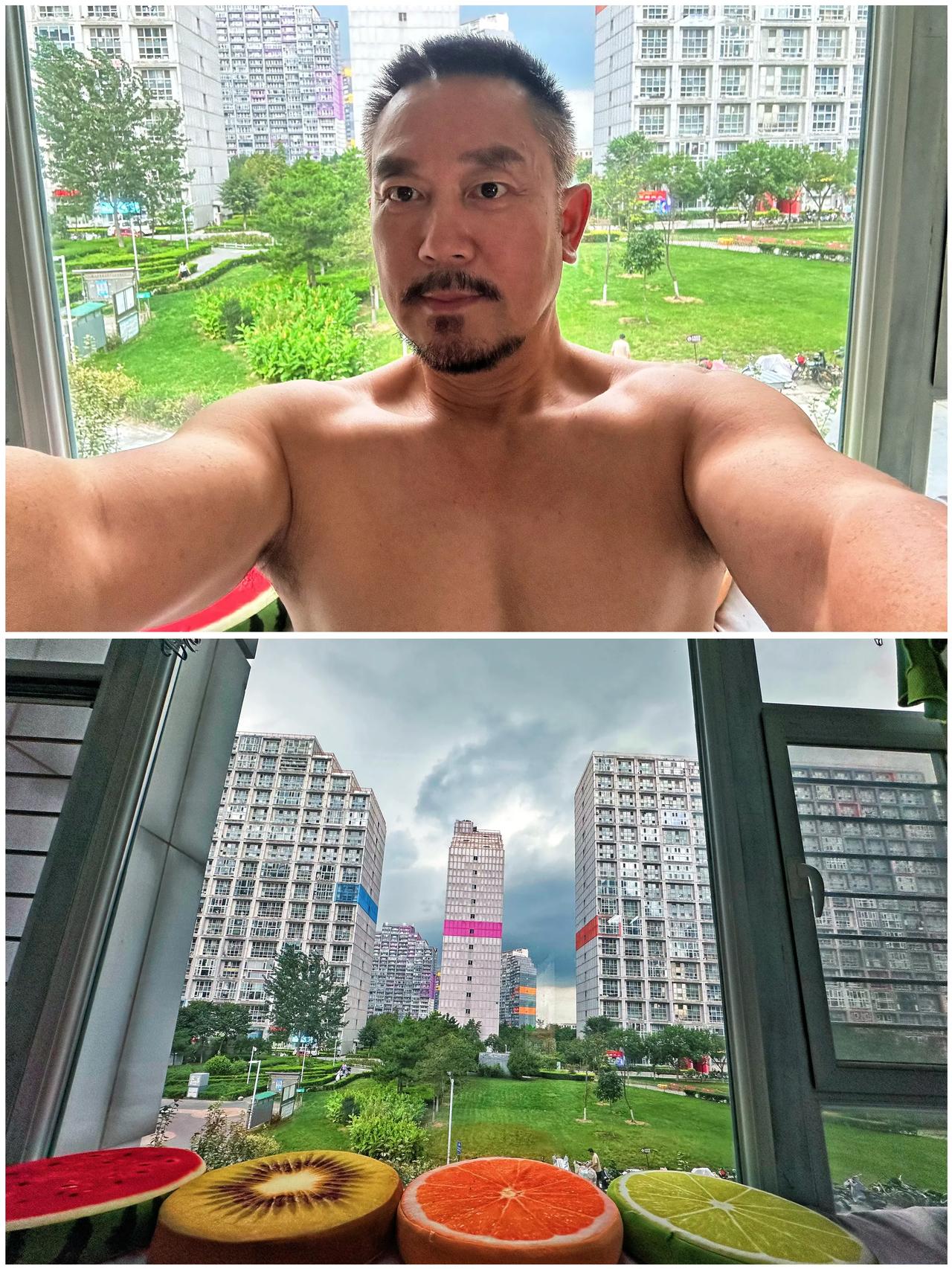 北京终于下了点雨🌧️