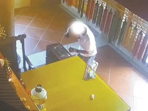 偷 2000 香油钱，丢下 1 元赎罪，世上哪有这么便宜的良心

福建惠安，一座