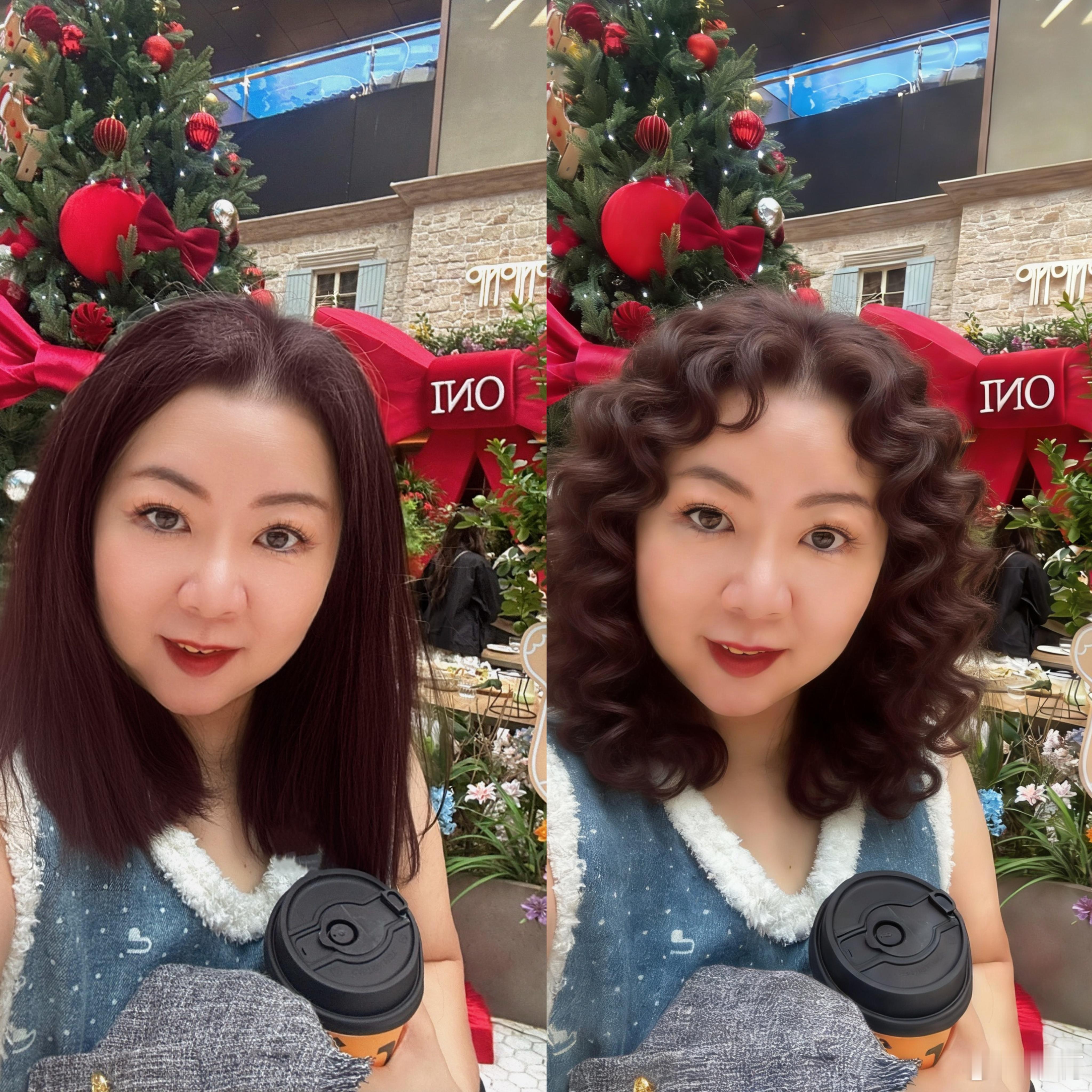 过年烫头发一烫一个不吱声谁懂烫发翻车的痛啊！只要烫个发，立刻显老10岁起步。图2