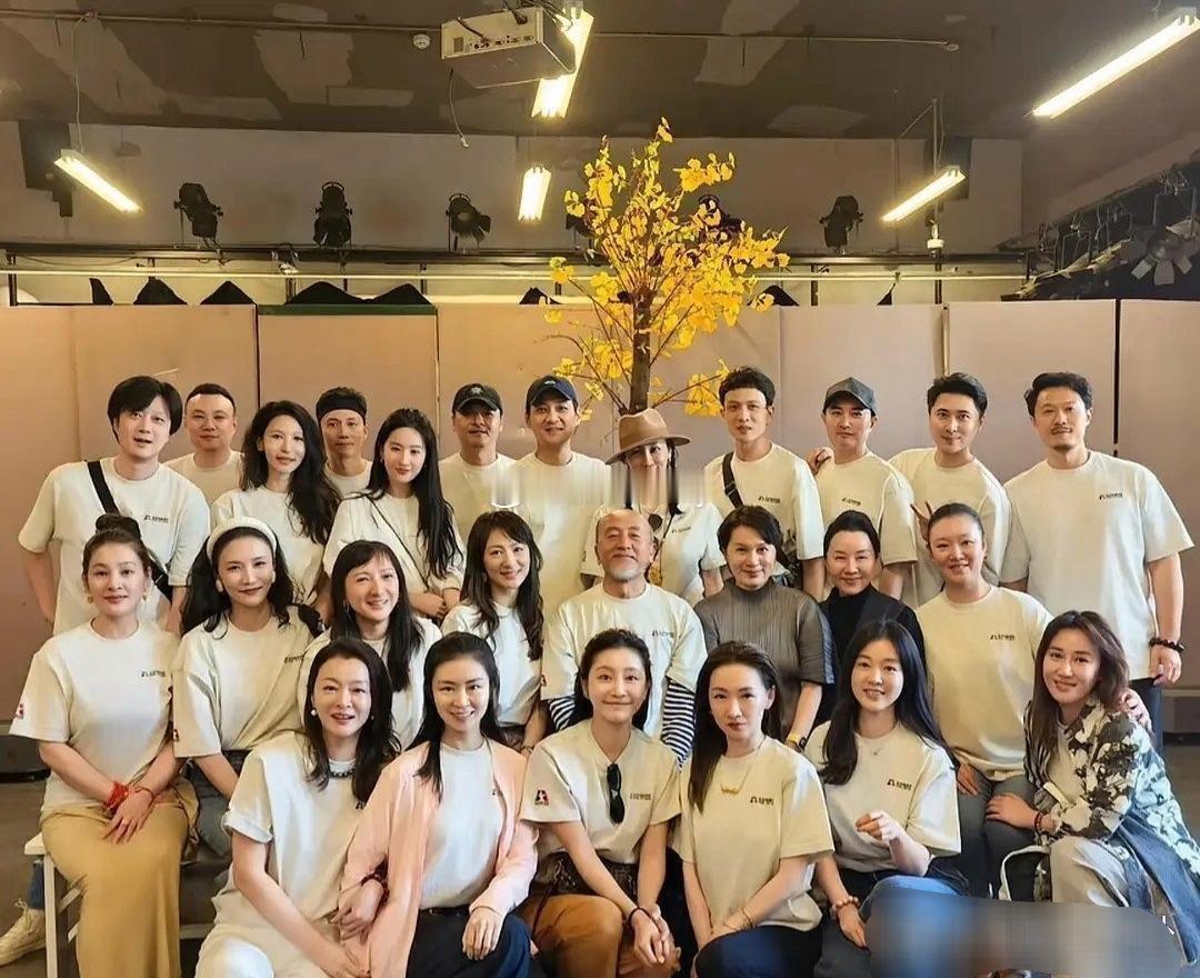 刘亦菲同学大聚会，别人都老了，她还那么年轻，跟吃了防腐剂似的 