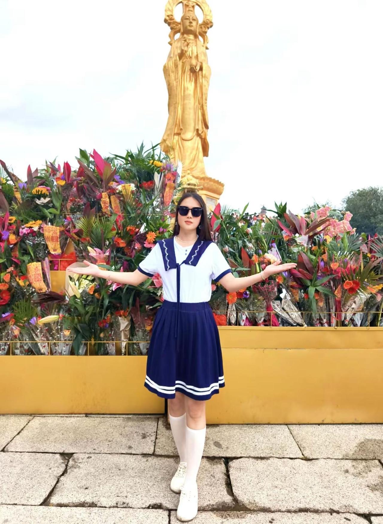 中国旅游日冲广州莲花山！免门票人挤人也值！金光大佛太出片，美哭了，快来打卡吧！广
