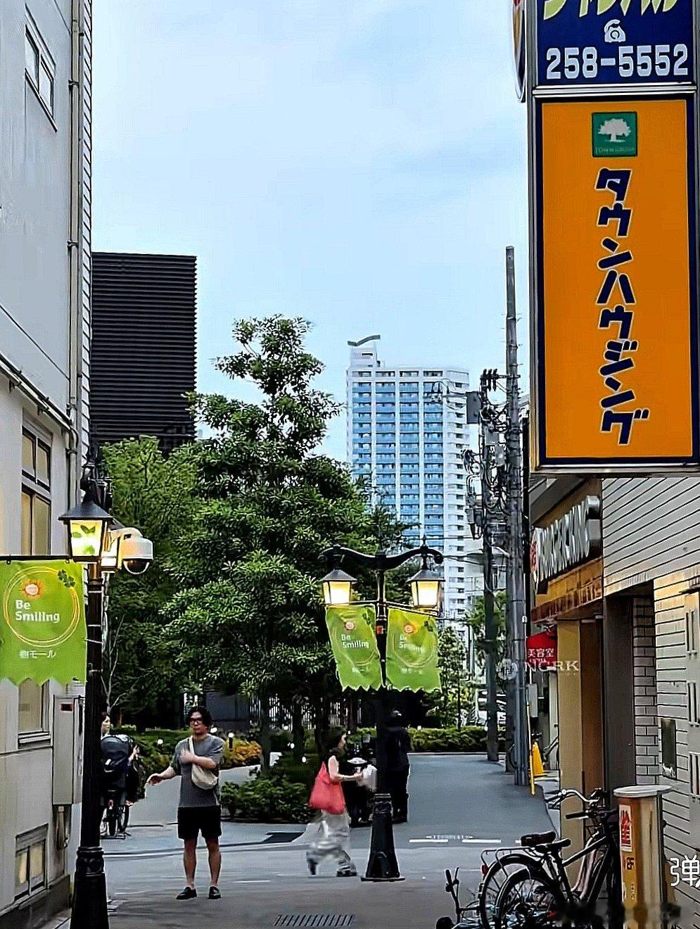 日本街拍，治愈风景系 