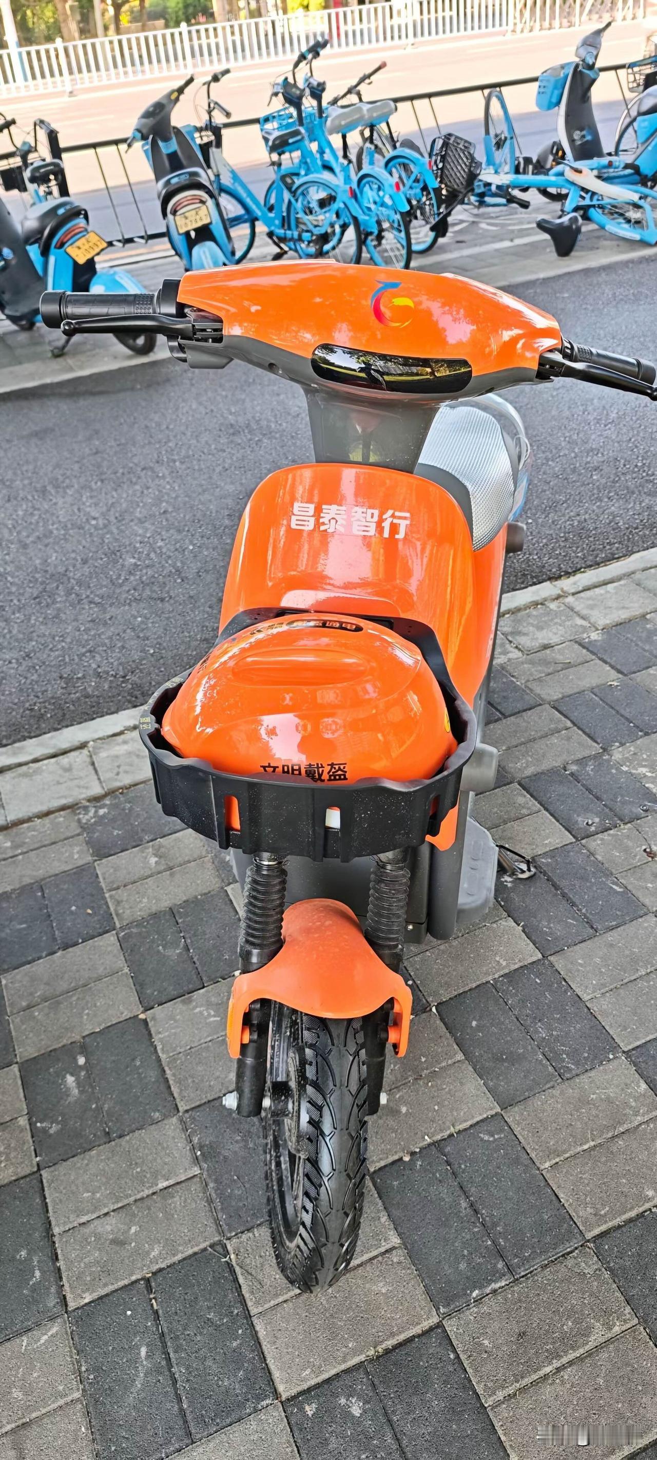庄里高新区自己的共享电车～昌泰智行