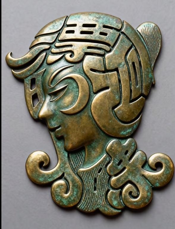 〔看图猜字〕
图中画面真美丽；
看了像个美少女；
她的身上五个字；
仔细看清猜出