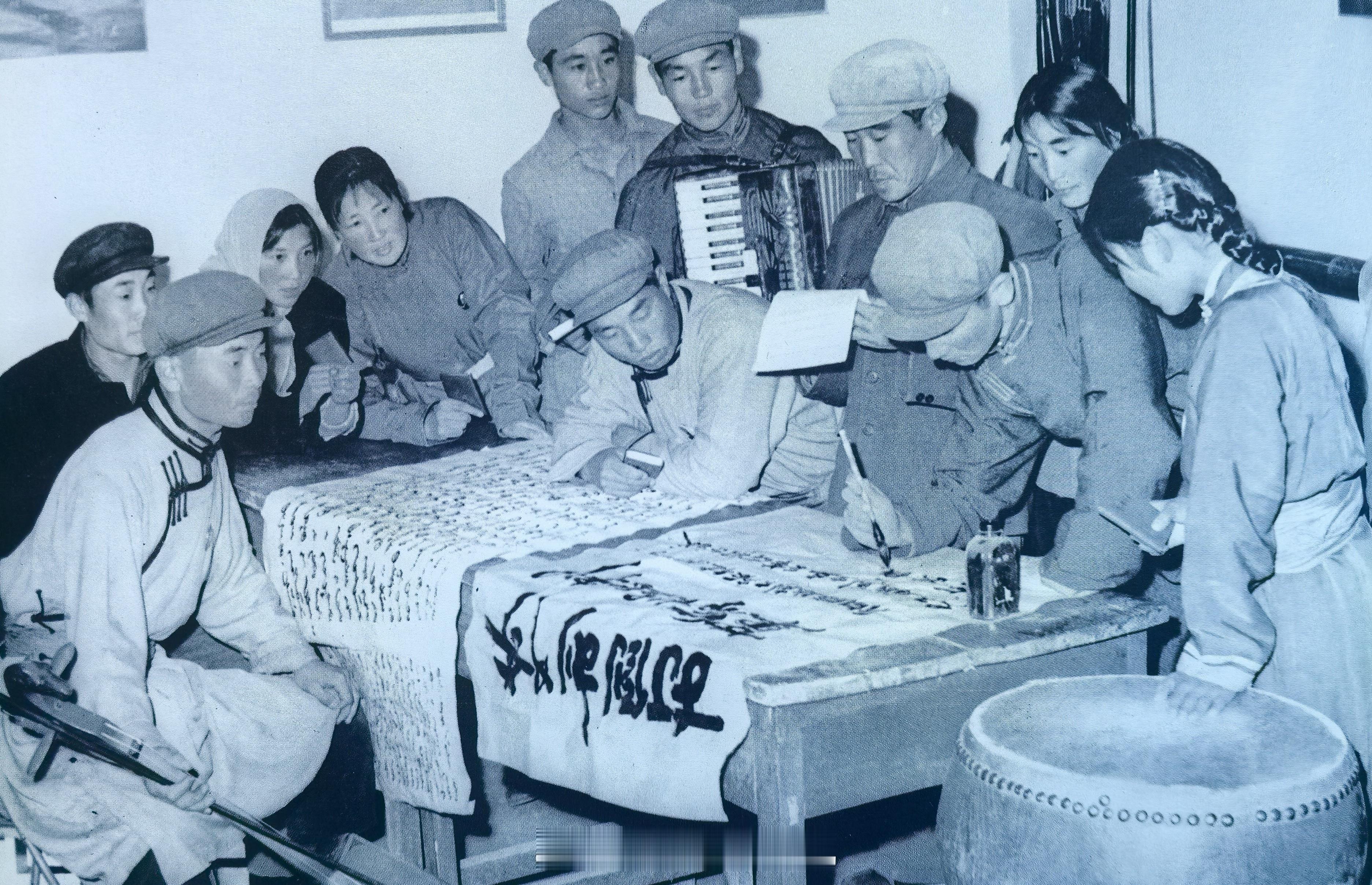挥笔上阵，1969 