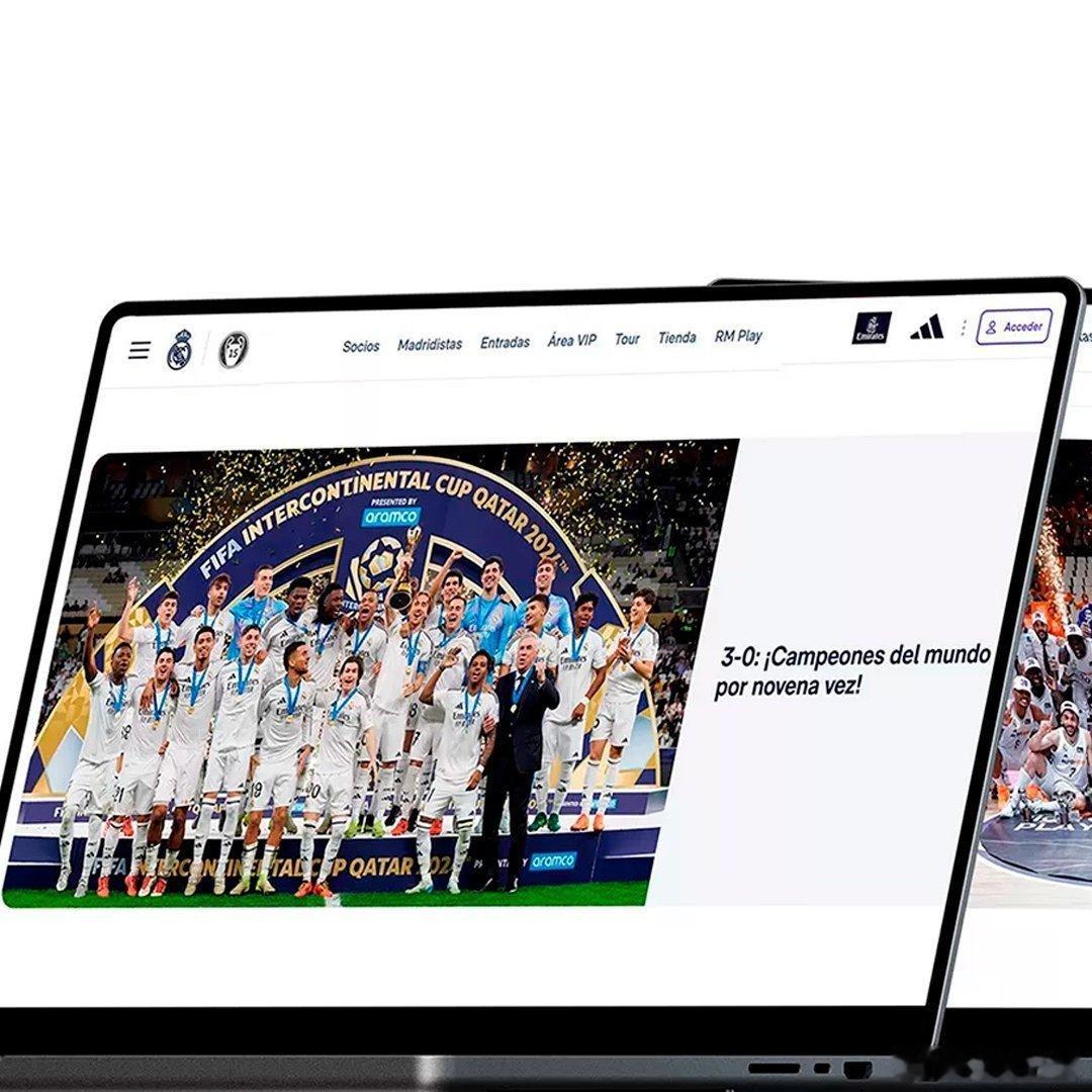 ❗️皇马官网连续第九年成为访问量最高的足球网站。  cr：今生只恋伯纳乌 