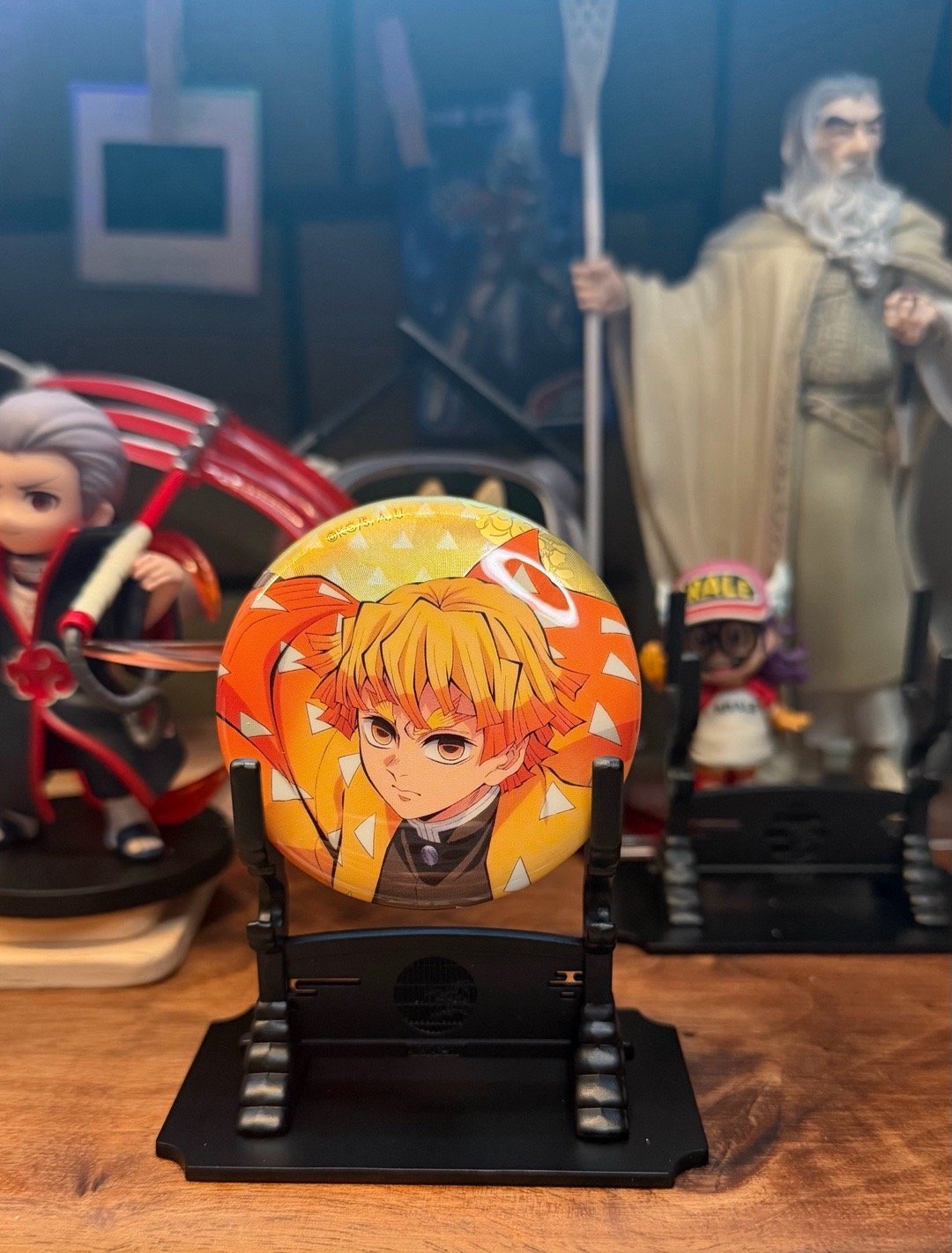 keep的鬼灭架子做工好精致先让善意玩几天 