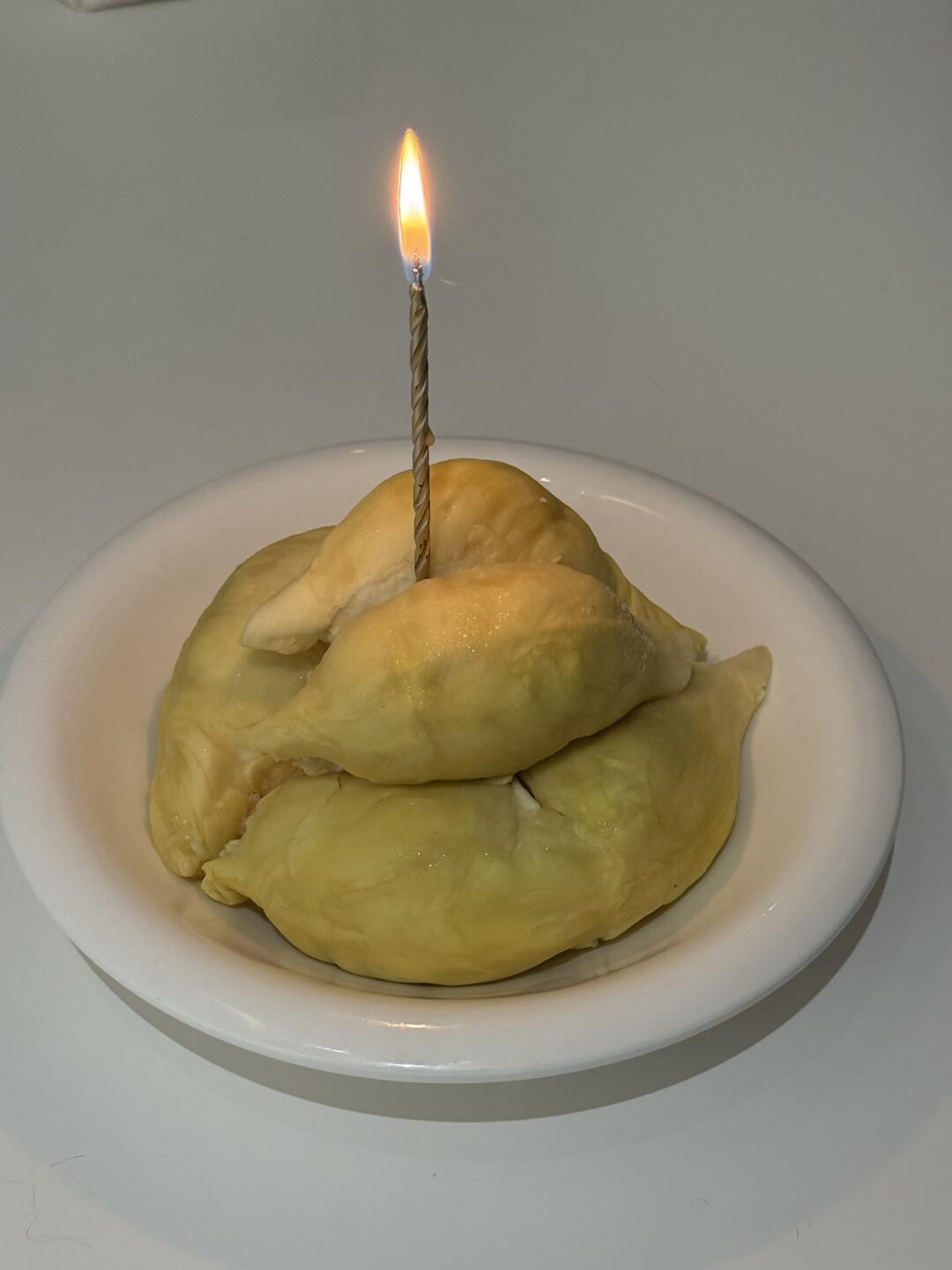 我的榴莲生日蛋糕 泰好吃了