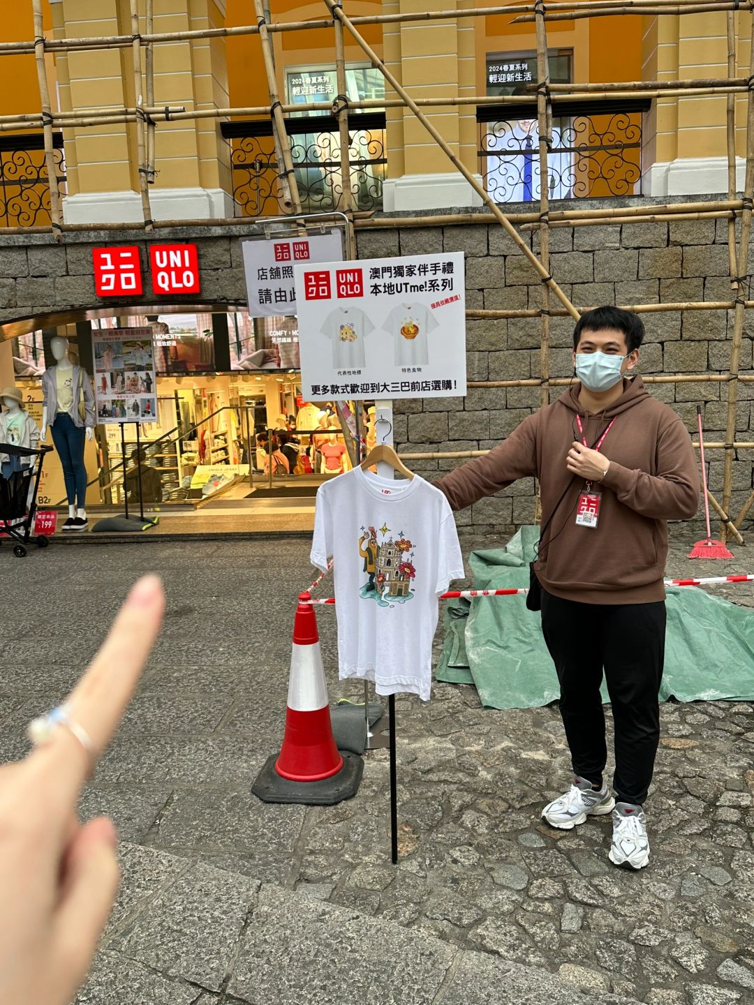 来澳门大三巴，请小心这个男人………………