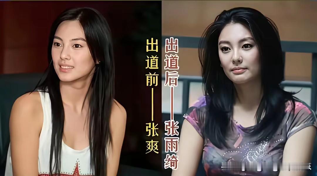 张雨绮是天生美人，出道前后几无变化，为星女郎。天生丽质不自弃，奈何嫁给薄情郎。