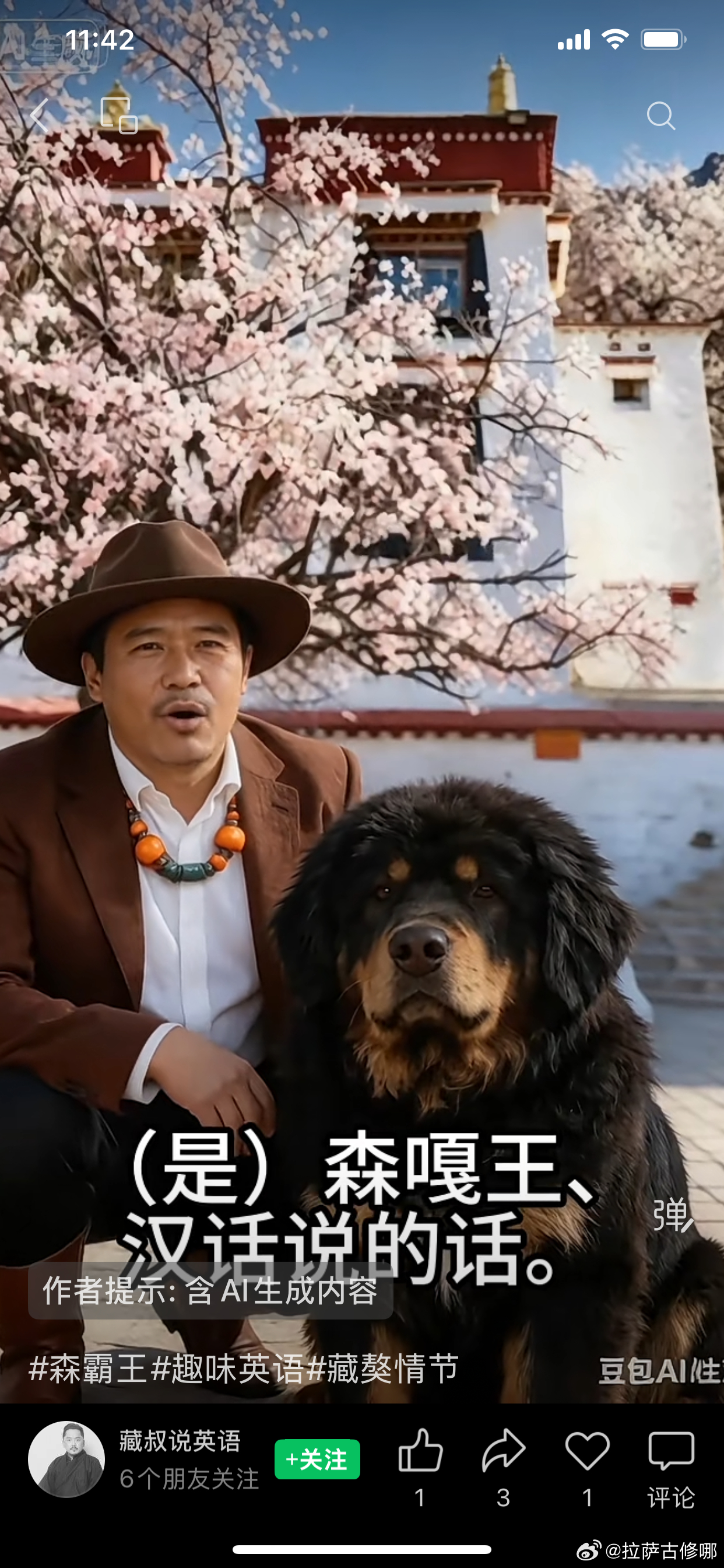 哎，如今很多藏族人自己说不好母语时不害臊不说，当有些藏族平民百姓讲不好汉语时反而