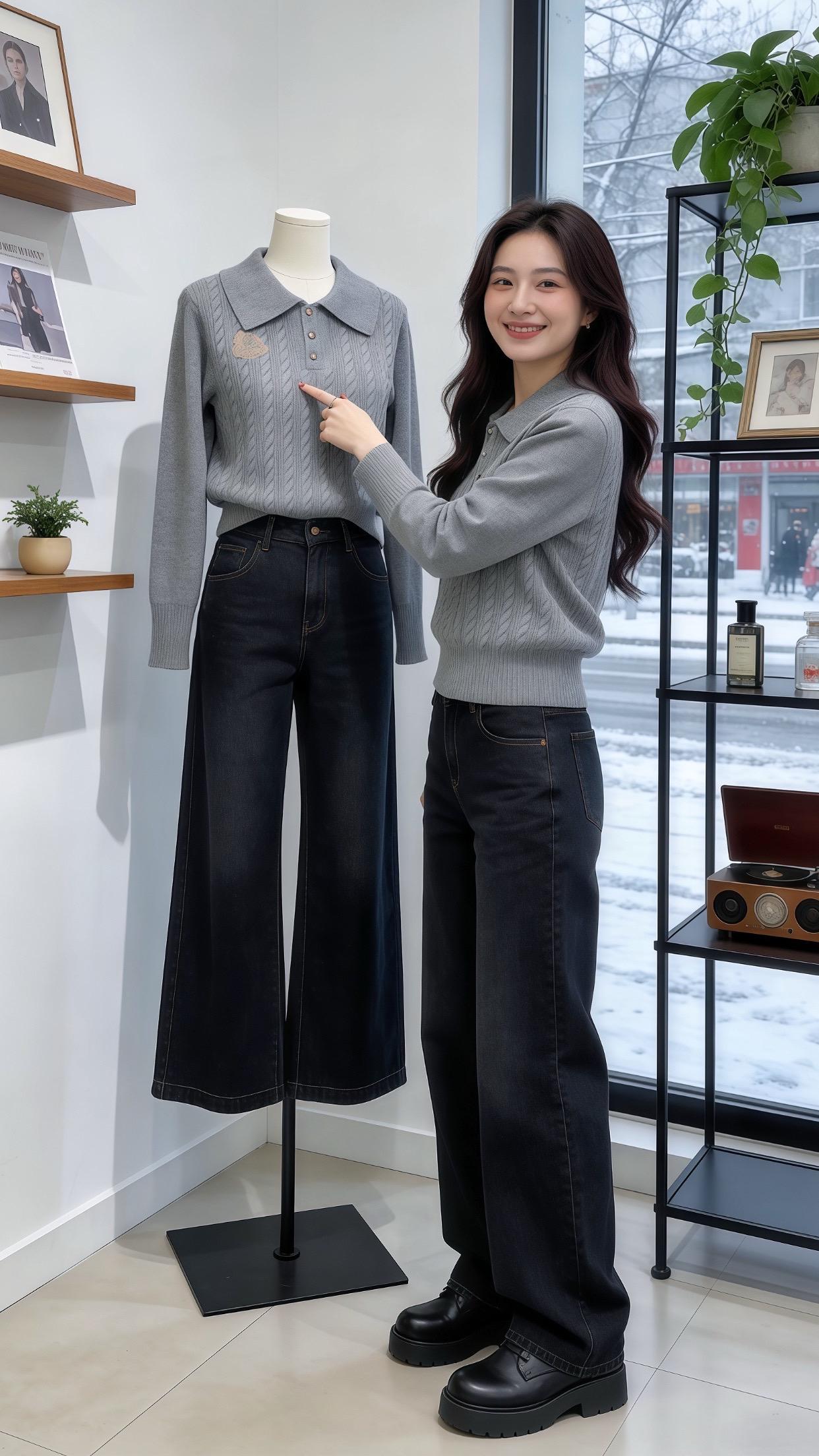 一件内搭搭出5种风格 脱下外套也体面的秋冬内搭 针织衫穿搭技巧轻松摆脱...