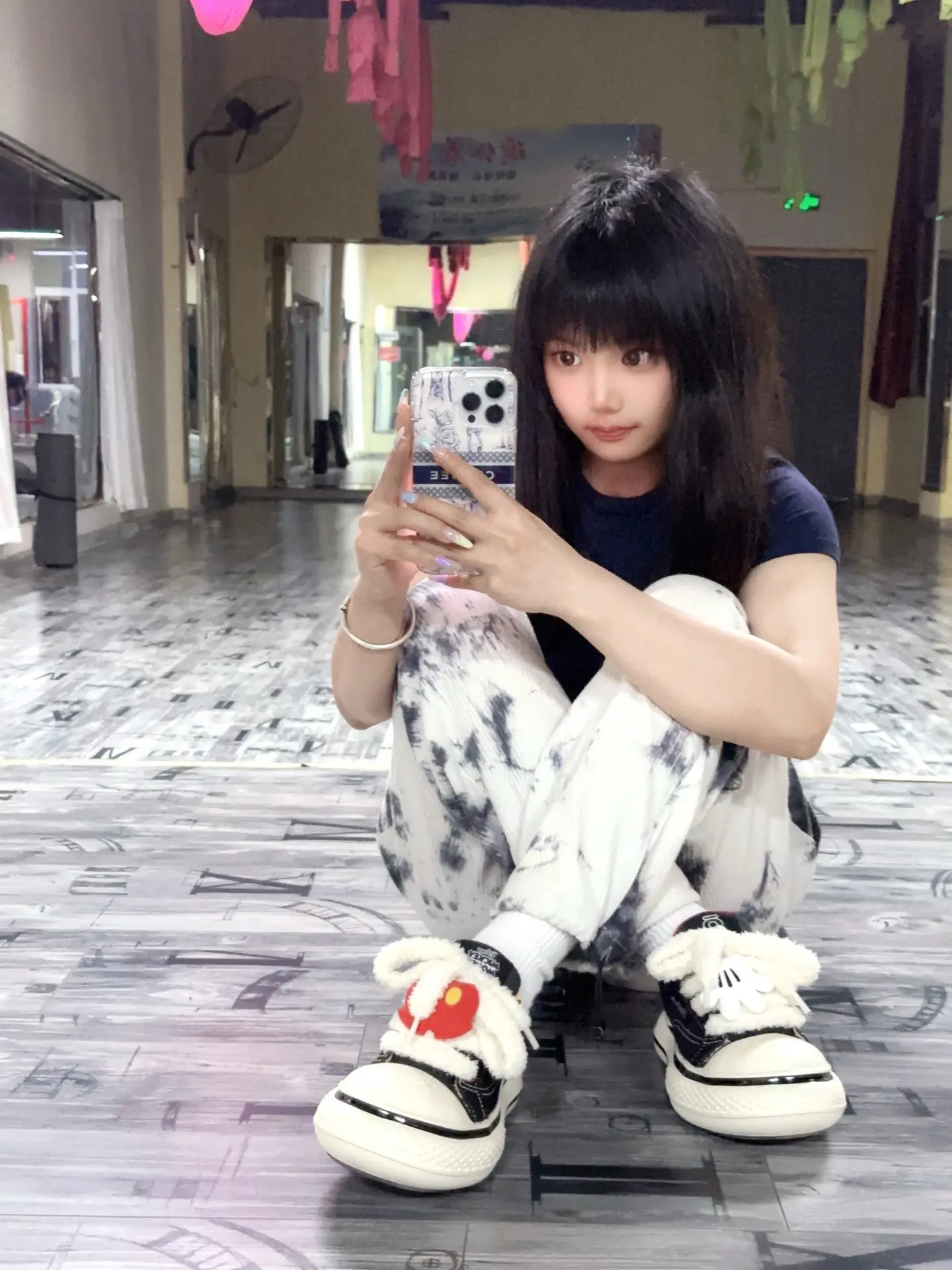 可可爱爱的米奇鞋～